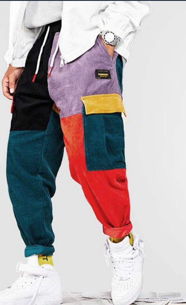 MULTICOLOR VINTAGE JOGGERS