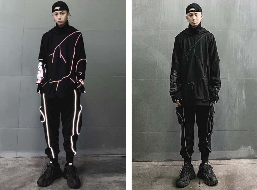 PWR UP REFLECTIVE TRACK PANTS