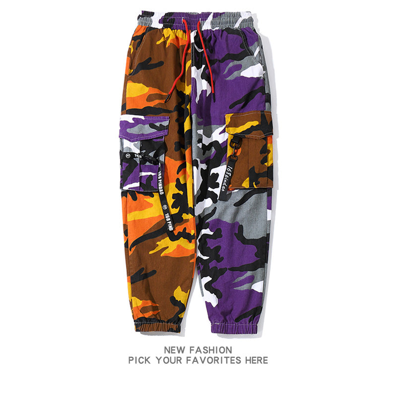 MIX MATCH CAMO JOGGERS