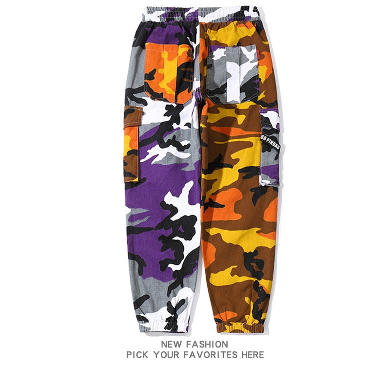 MIX MATCH CAMO JOGGERS