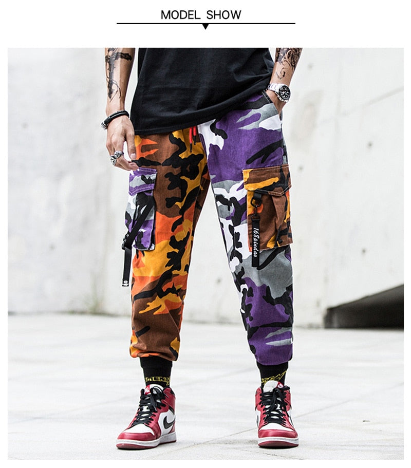 MIX MATCH CAMO JOGGERS