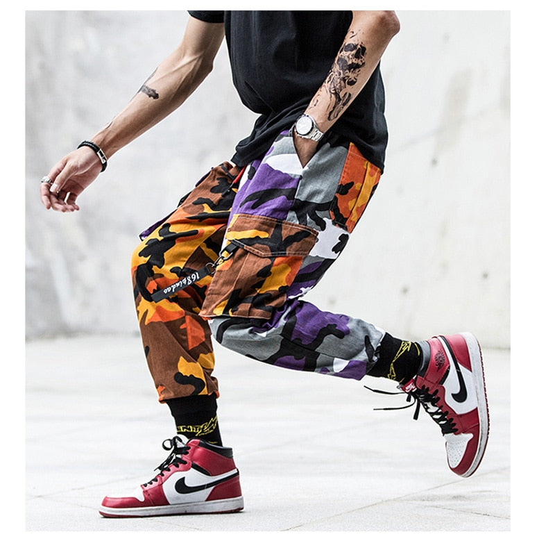 MIX MATCH CAMO JOGGERS