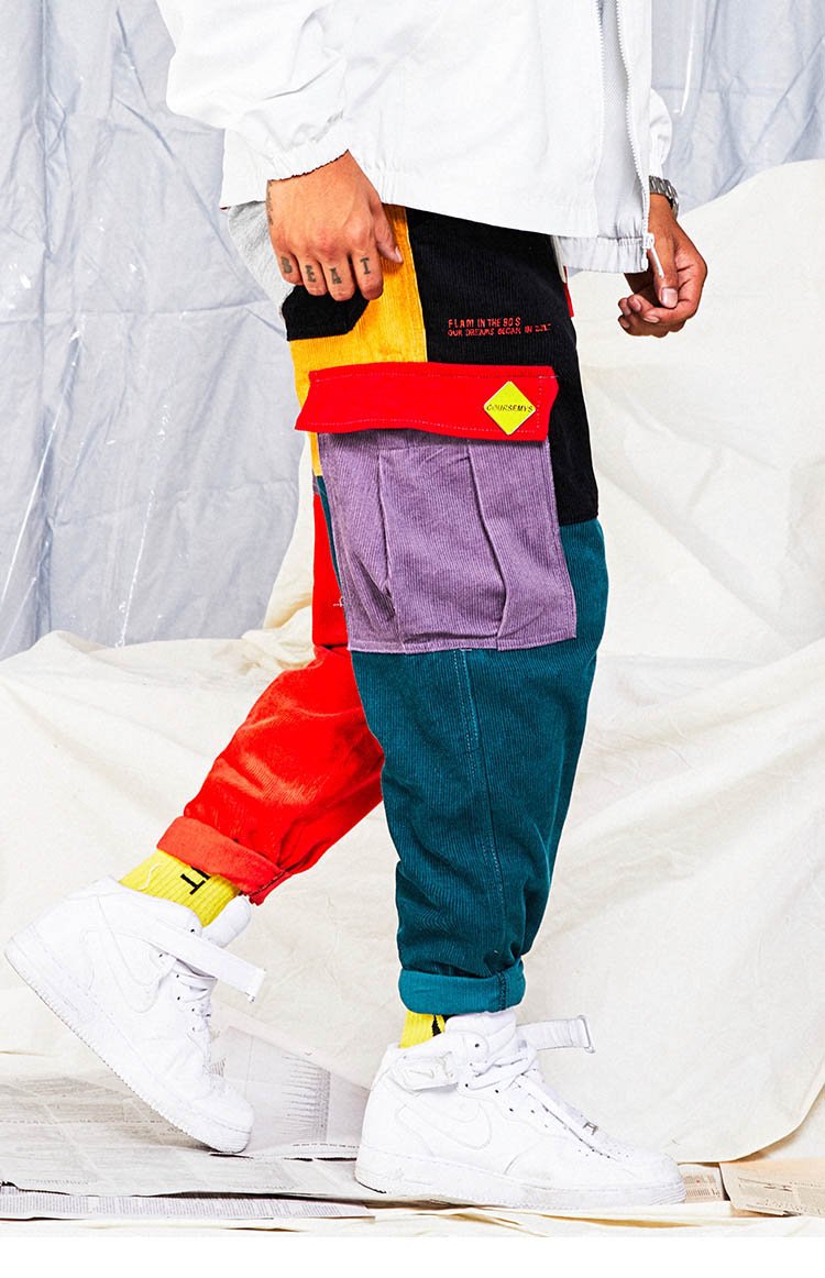 MULTICOLOR VINTAGE JOGGERS