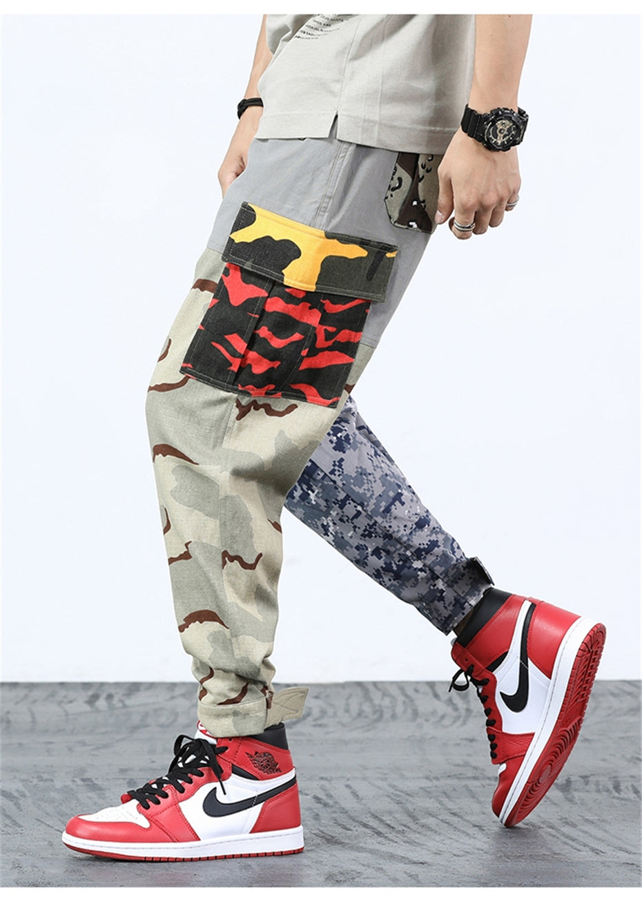 MIXED UP CAMO STREET JOGGER PANTS