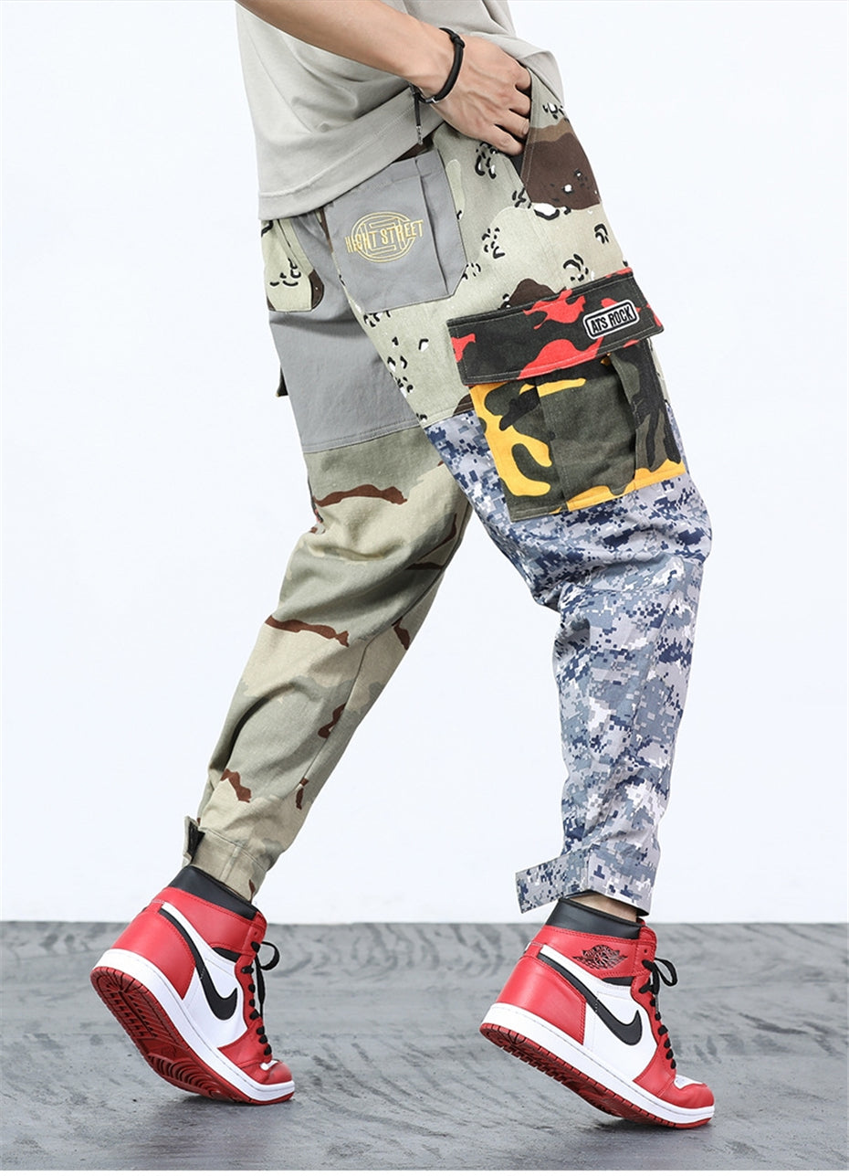 MIXED UP CAMO STREET JOGGER PANTS