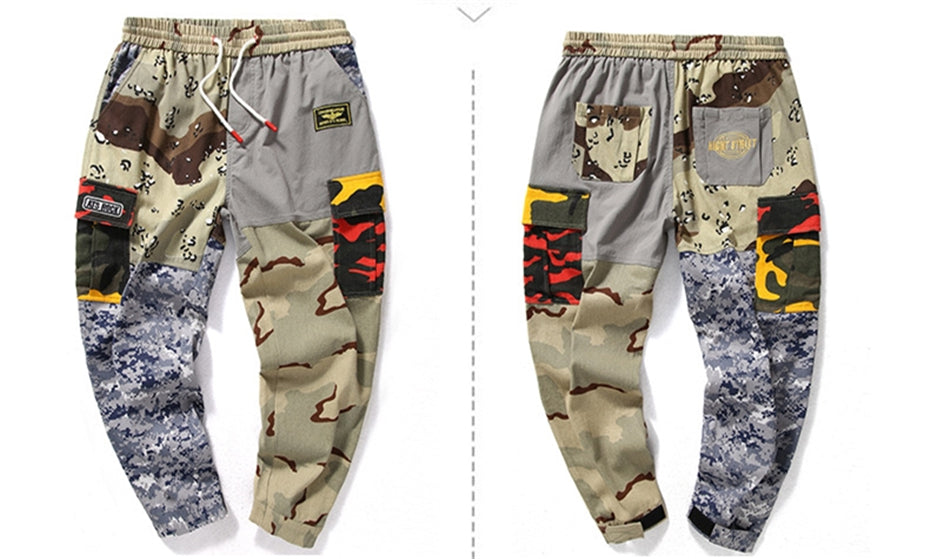 MIXED UP CAMO STREET JOGGER PANTS