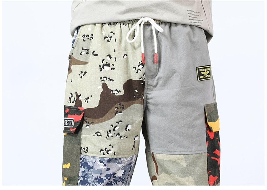 MIXED UP CAMO STREET JOGGER PANTS