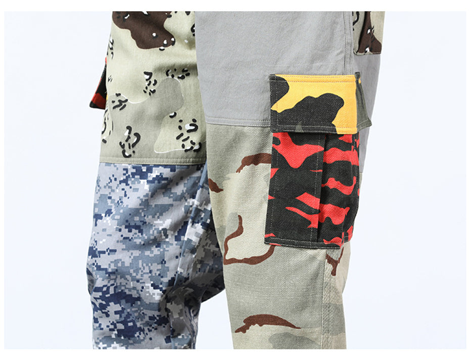 MIXED UP CAMO STREET JOGGER PANTS