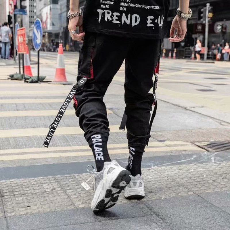 LOVE STRAPS CARGO PANTS