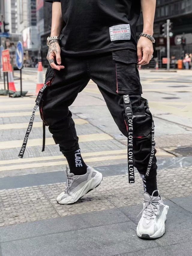 LOVE STRAPS CARGO PANTS