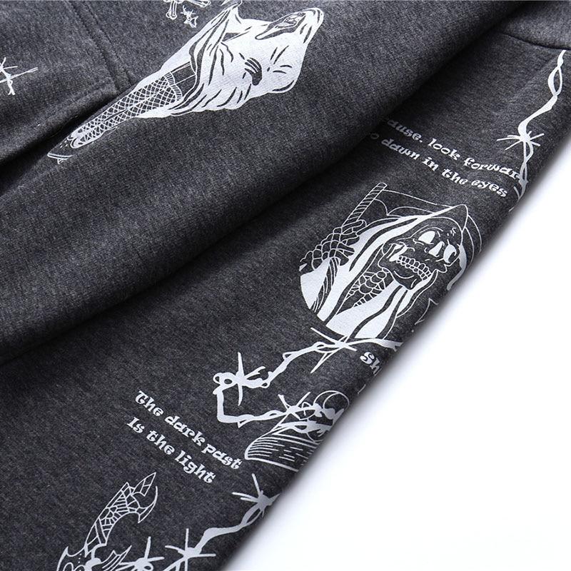 EMBRACE FEAR SKULL HOODIE