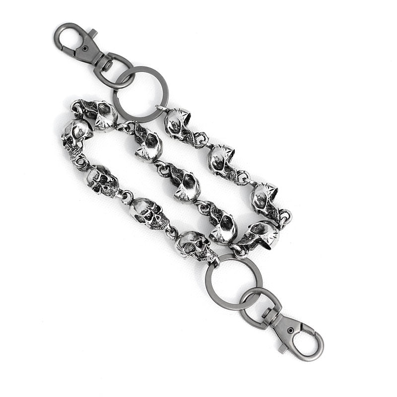 SKULL WAIST KEY CHAIN