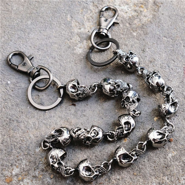 SKULL WAIST KEY CHAIN