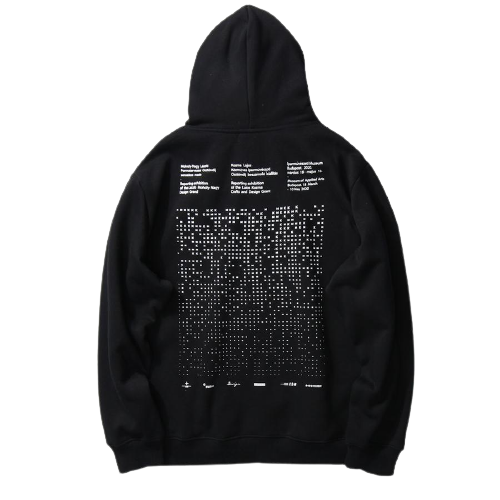 Digital Code Streetwear Hoodie