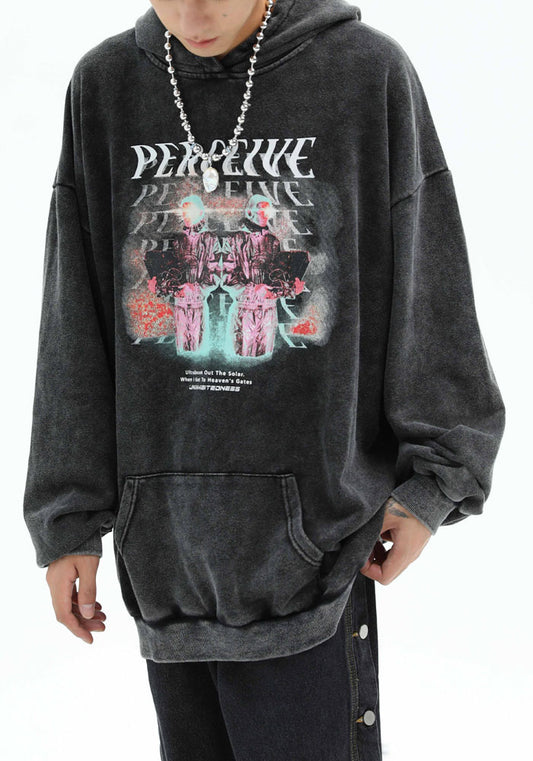 PERCEIVE WASHED HOODIE