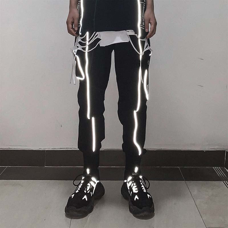 PWR UP REFLECTIVE TRACK PANTS