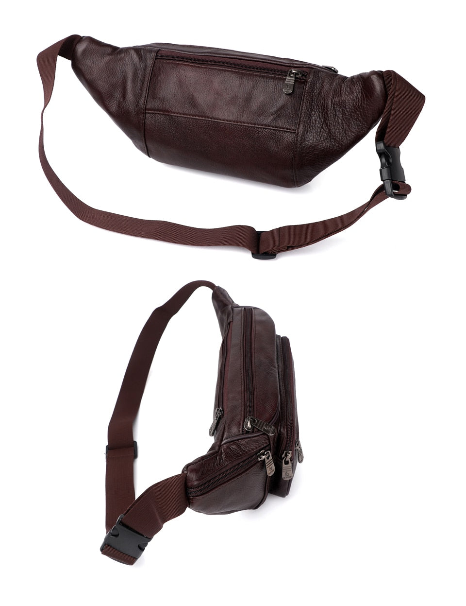 GENUINE LEATHER CHEST RIG BAG