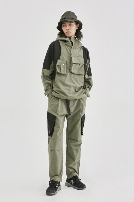 Windproof Multi-Pocket Tracksuit