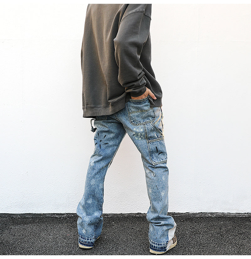 BENNY PATCHWORK DENIM JEANS