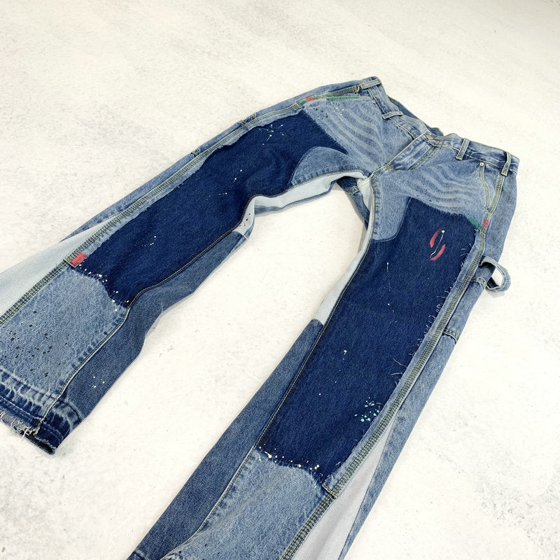 BENNY PATCHWORK DENIM JEANS