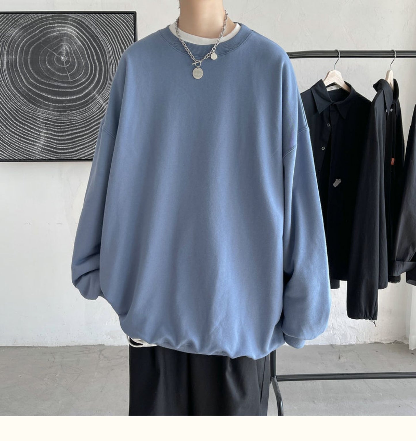 Oversized Long Sleeve Pullover