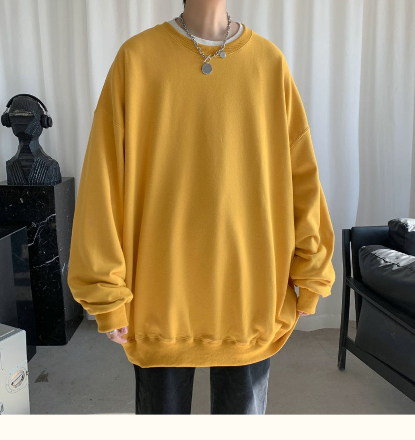 Oversized Long Sleeve Pullover