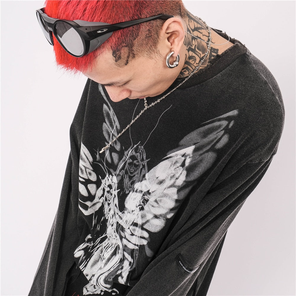 LSDBOYZ ANGEL LONG SLEEVE SHIRT