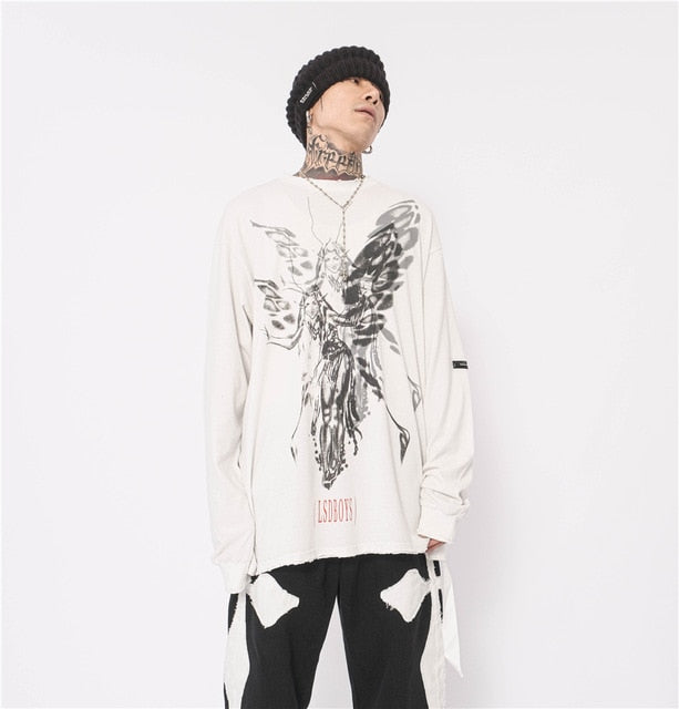 LSDBOYZ ANGEL LONG SLEEVE SHIRT