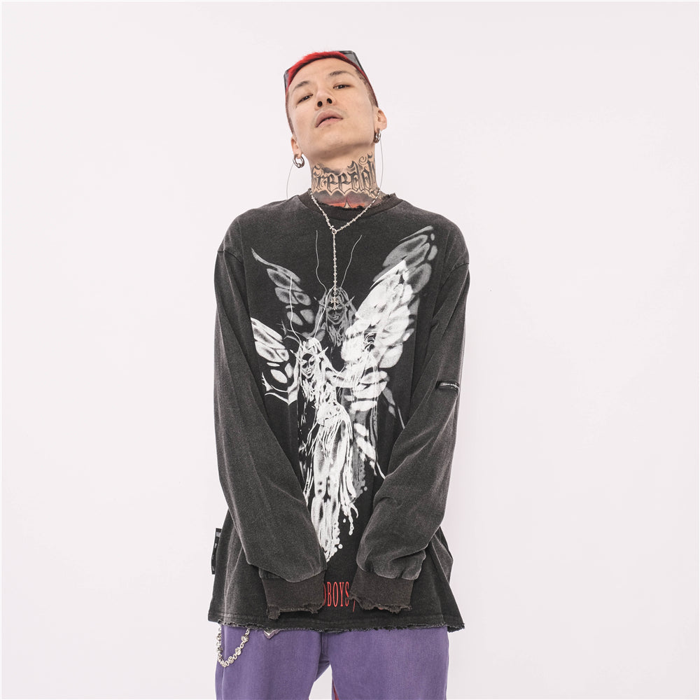 LSDBOYZ ANGEL LONG SLEEVE SHIRT