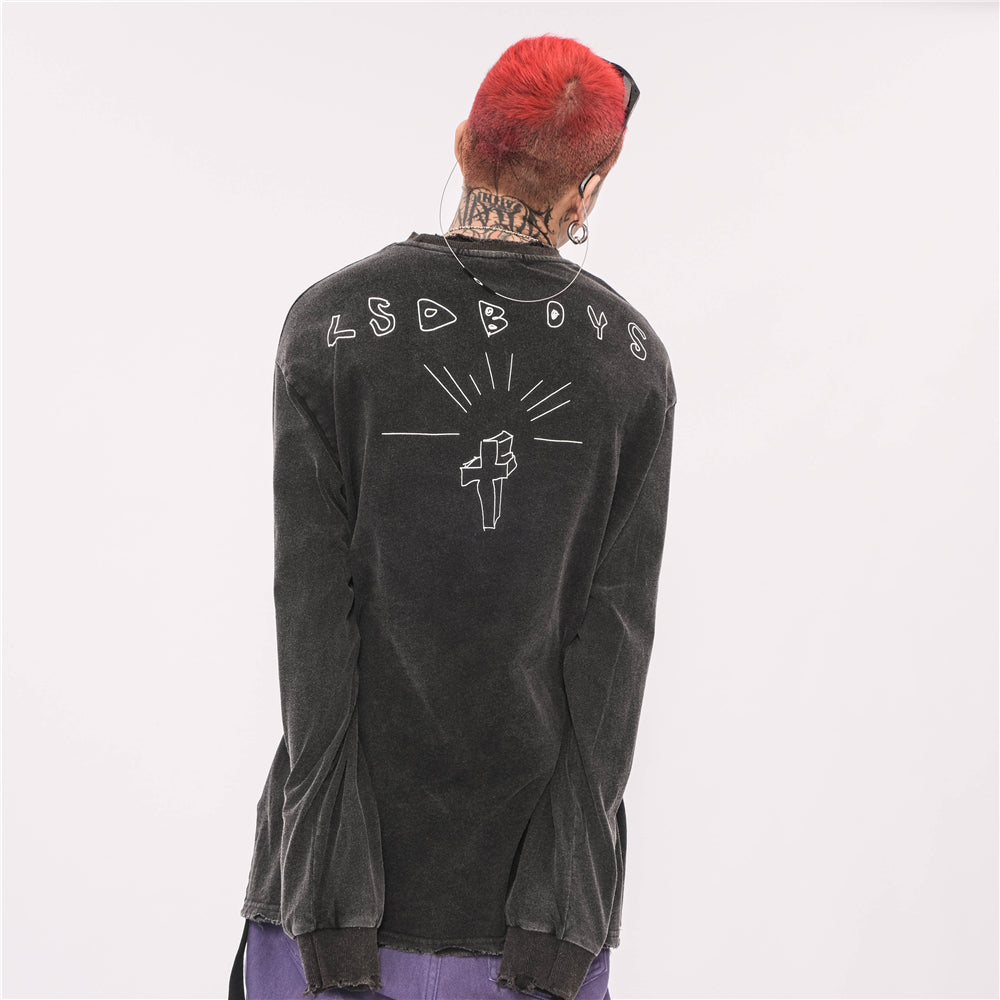 LSDBOYZ ANGEL LONG SLEEVE SHIRT