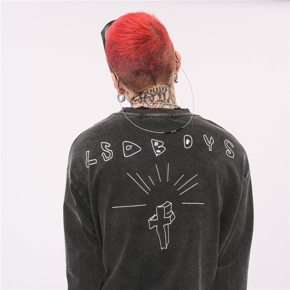 LSDBOYZ ANGEL LONG SLEEVE SHIRT