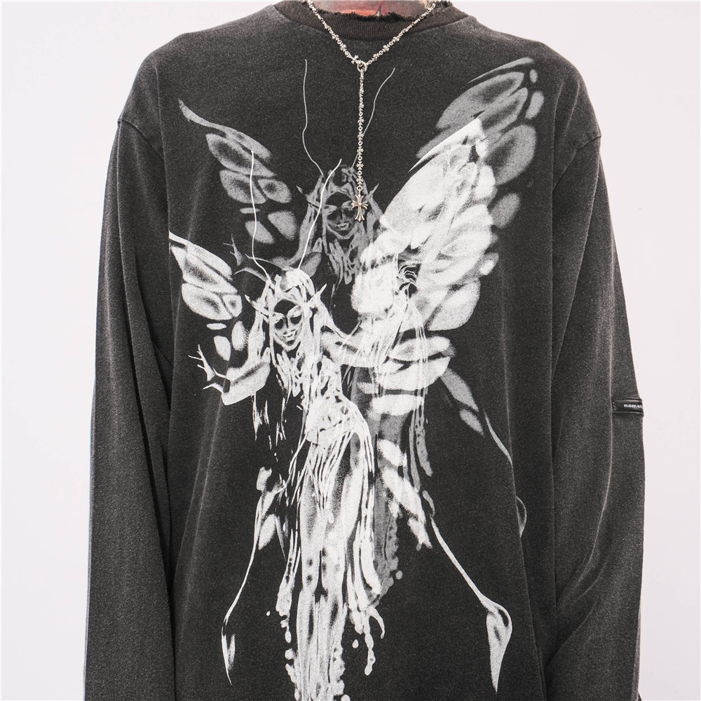 LSDBOYZ ANGEL LONG SLEEVE SHIRT