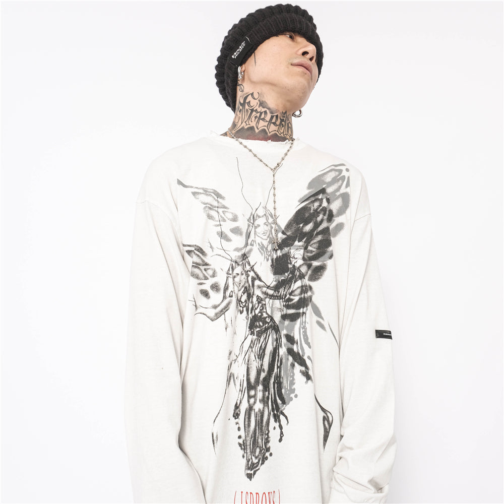 LSDBOYZ ANGEL LONG SLEEVE SHIRT