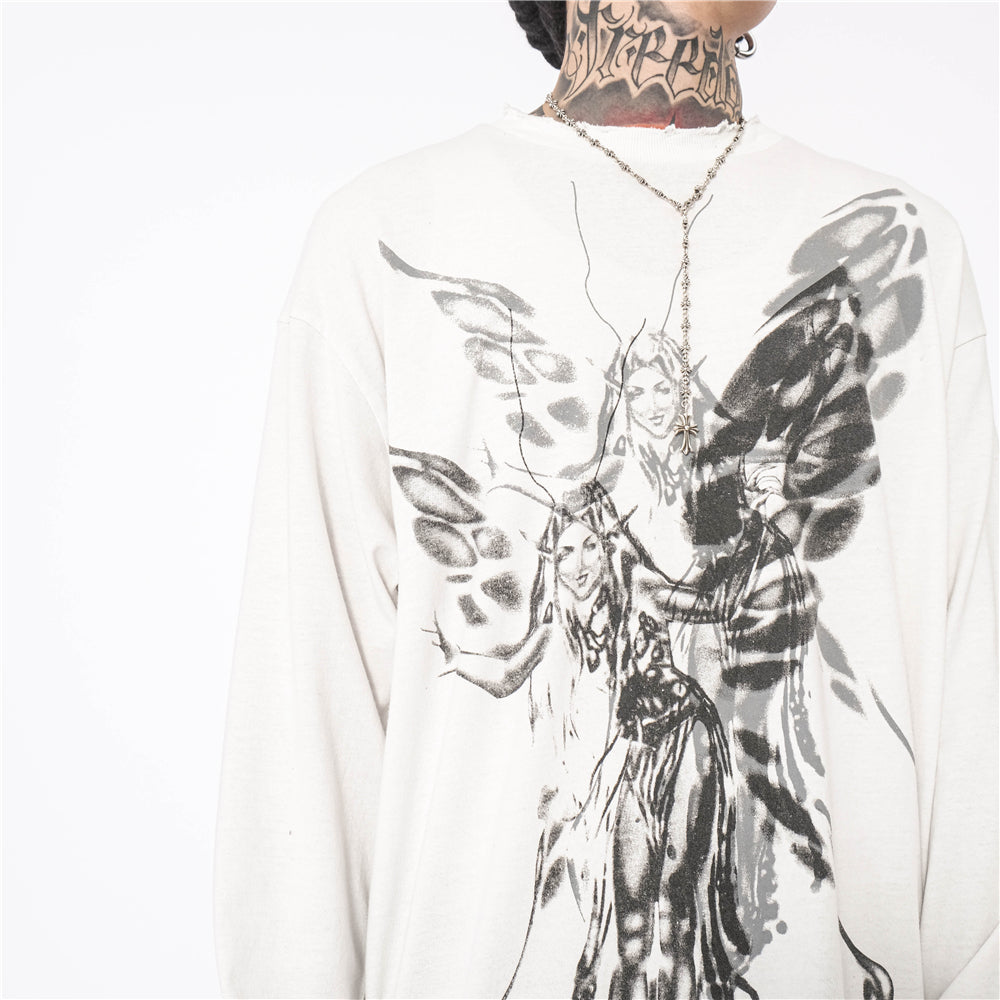 LSDBOYZ ANGEL LONG SLEEVE SHIRT