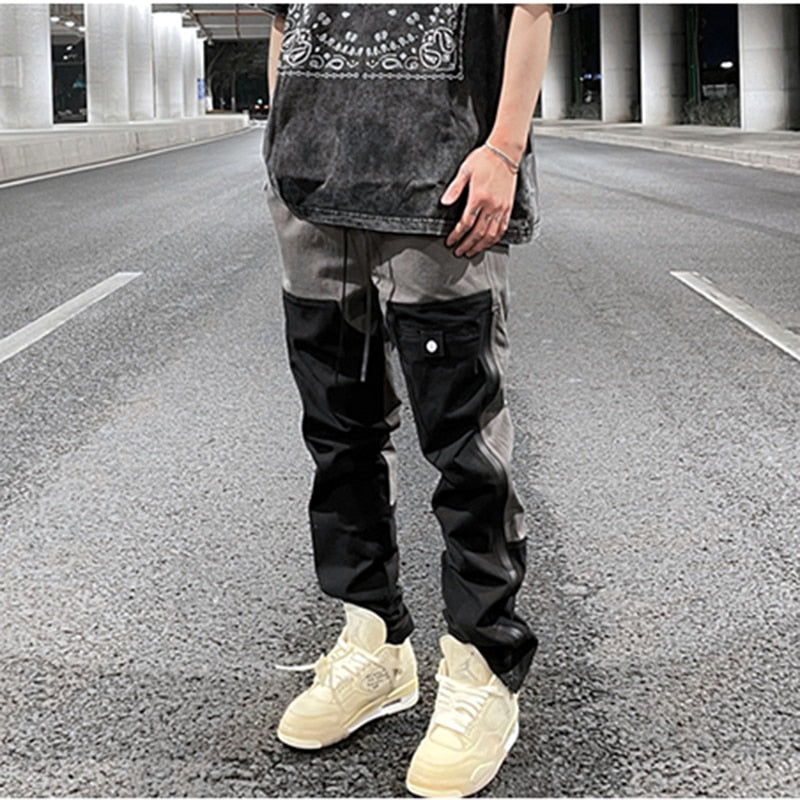 Cloudy Colorblock Cargo Pants