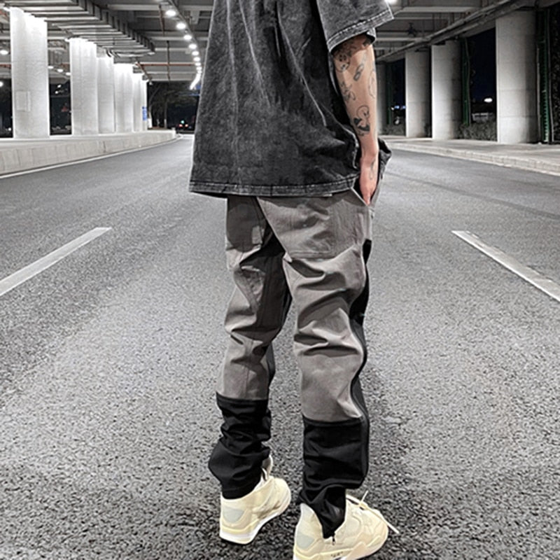 Cloudy Colorblock Cargo Pants