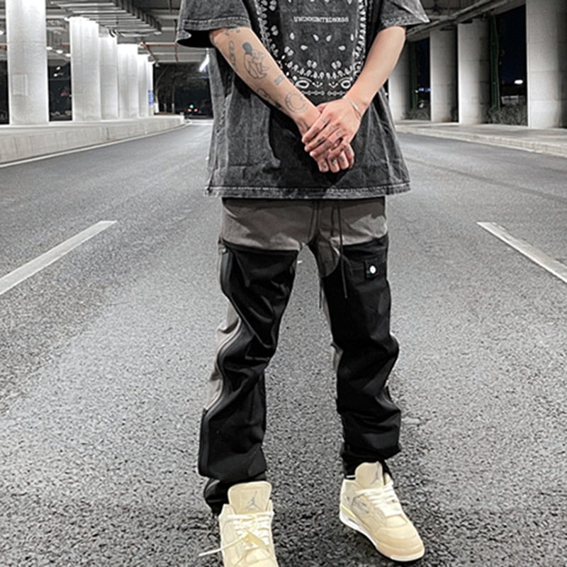 Cloudy Colorblock Cargo Pants