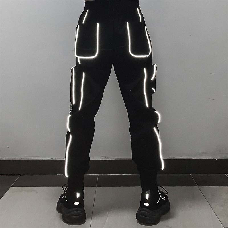 PWR UP REFLECTIVE TRACK PANTS