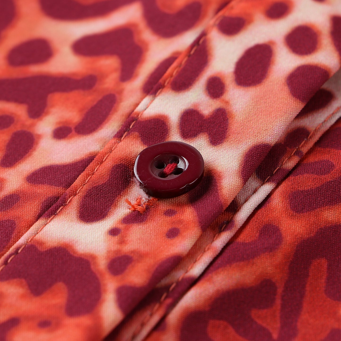 Leopard Print Button Up