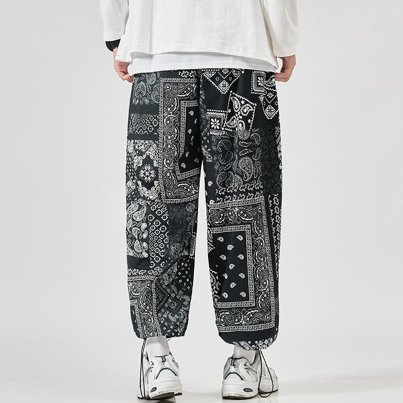 Bandana Print Joggers