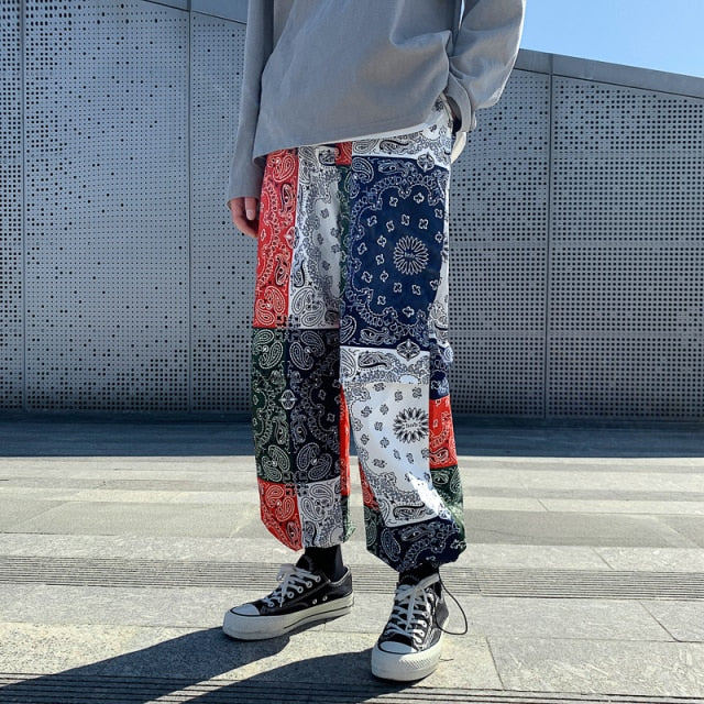 Bandana Print Joggers