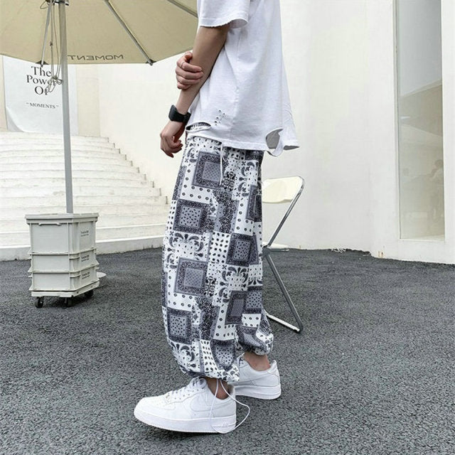 Bandana Print Joggers