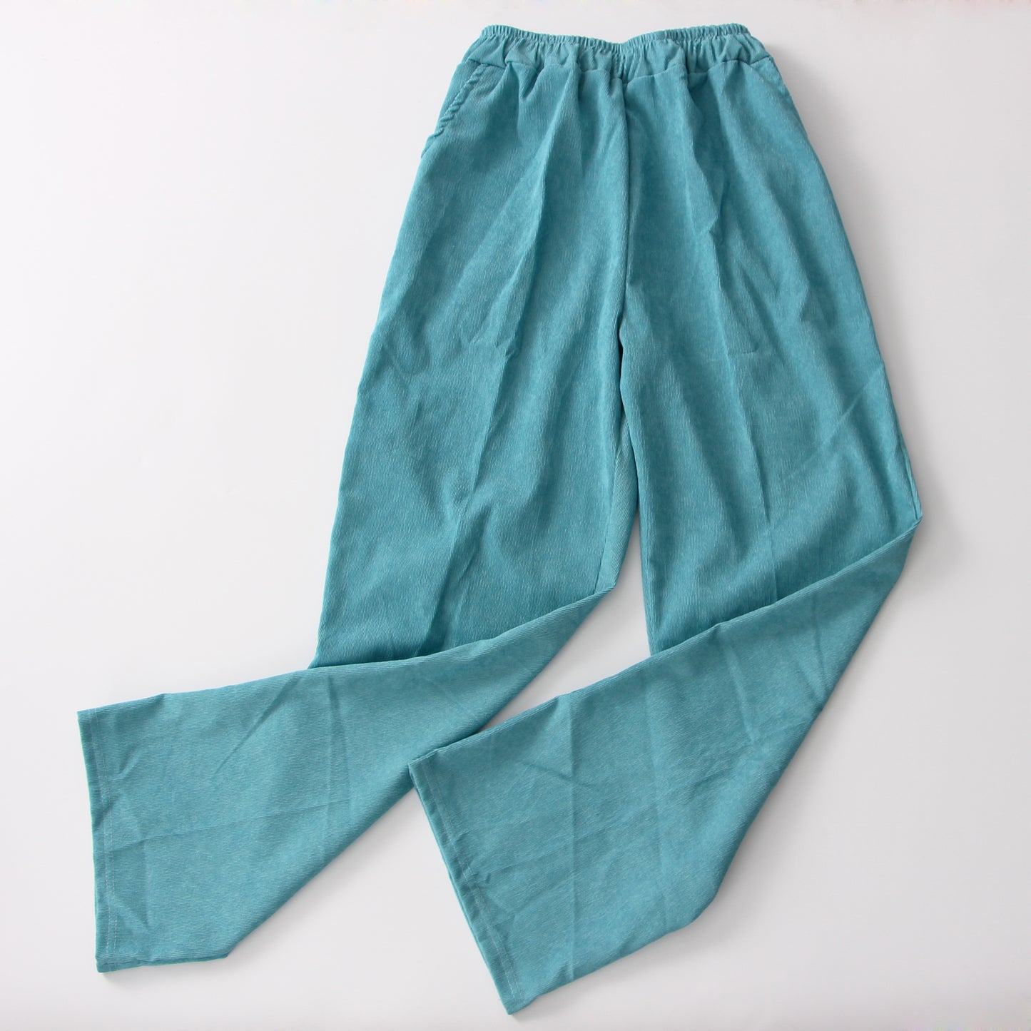 BLUE OVERSIZED CORDUROY PANTS