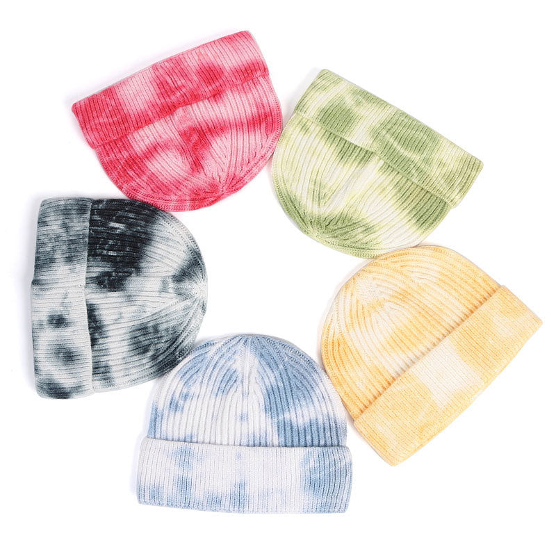 TIE DYE BEANIE HATS