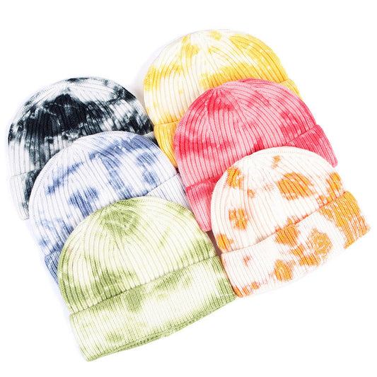 TIE DYE BEANIE HATS