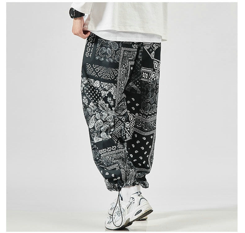 Bandana Print Joggers