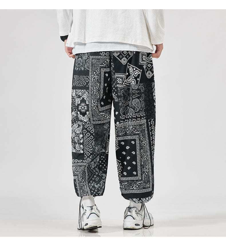 Bandana Print Joggers