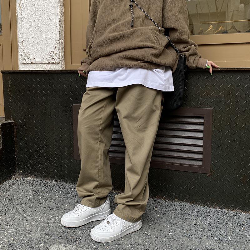 BAGGY CORDUROY PATCHWORK TROUSERS