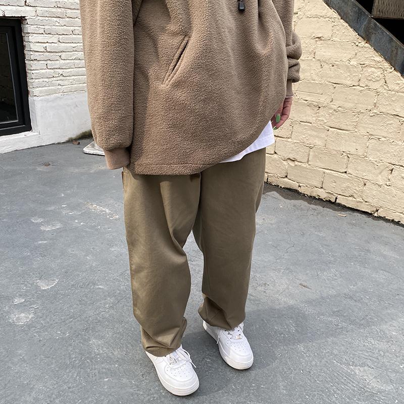 BAGGY CORDUROY PATCHWORK TROUSERS