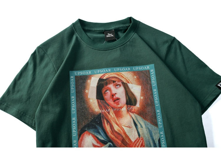 PRAYING VIRGIN MARY T-SHIRT - dacultureclothing